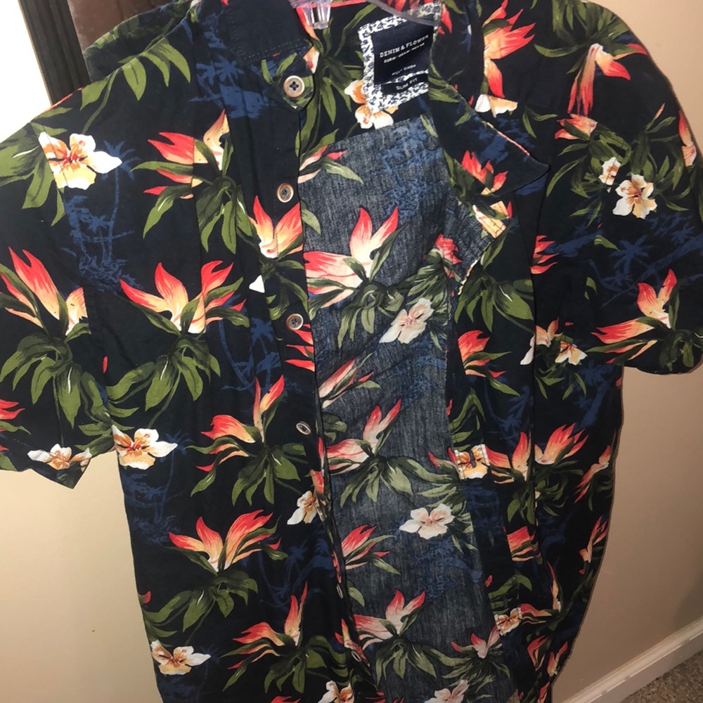 Summer button down